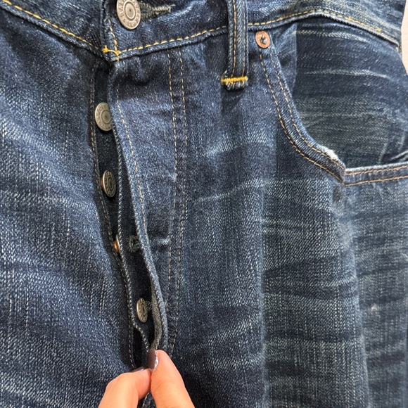 Ralph Lauren Double RL RRL Men's Denim Selvedge Slim Jeans Size 36x32 - Picture 5 of 9